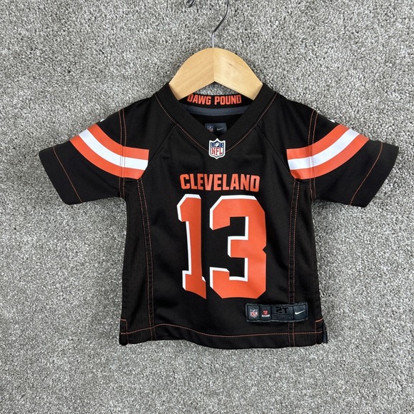 NFL‎ Nike On Field Cleveland Browns Odell Beckham Jr Jersey #13 Boys 2T - Picture 1 of 6